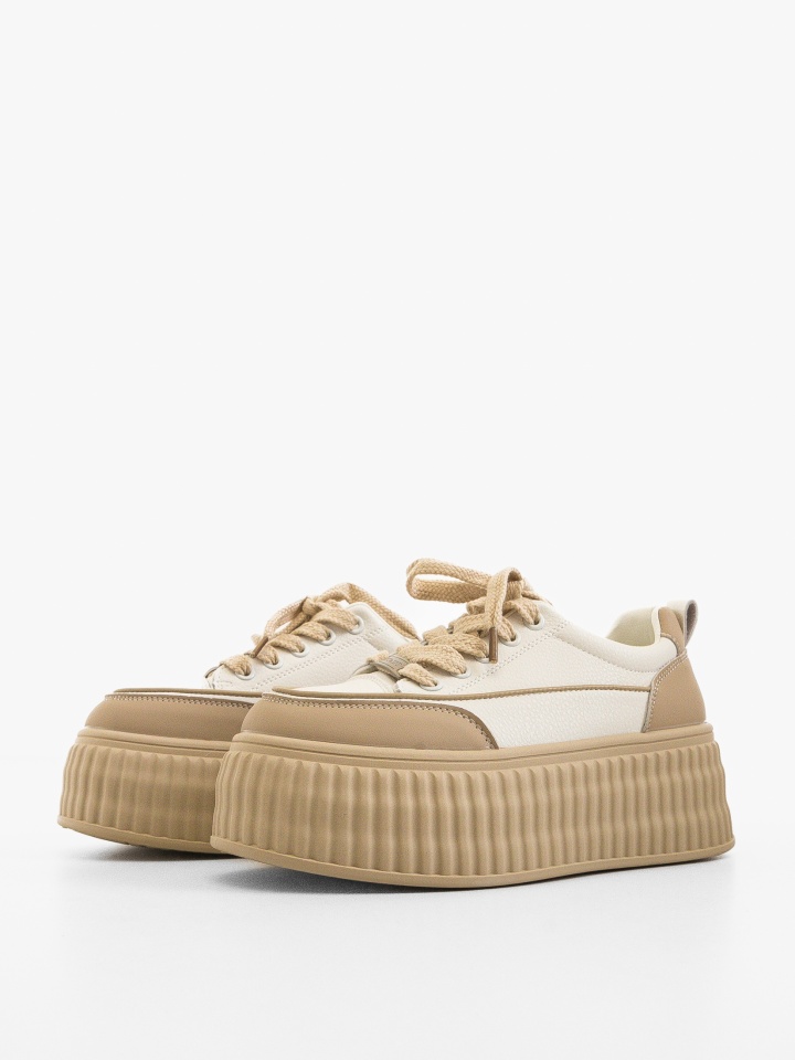 Sneakers dama Staty Bej