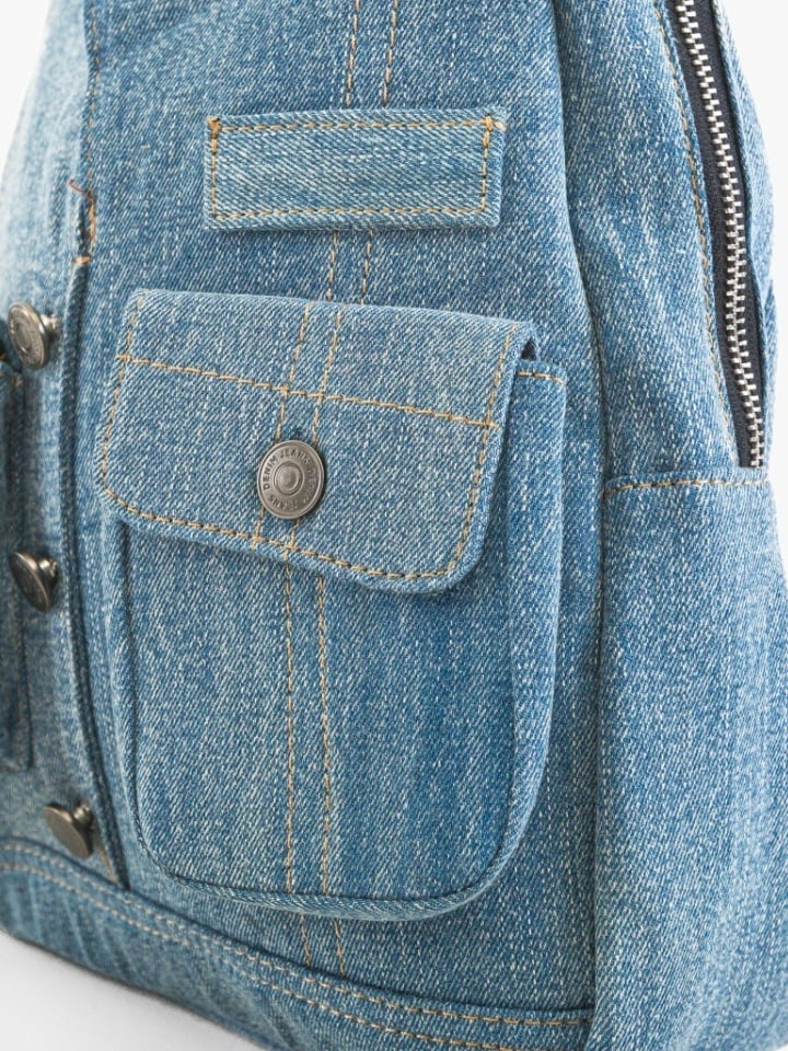 Geanta Rucsac dama Jeanss Neagra