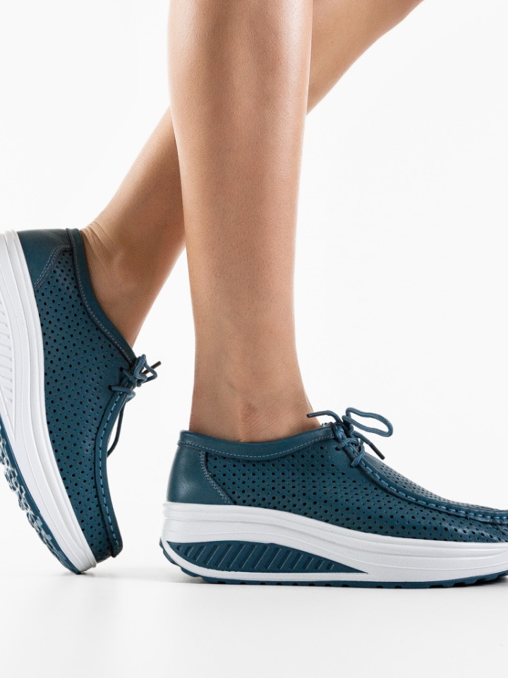 Pantofi Casual Baroco Albastri 2