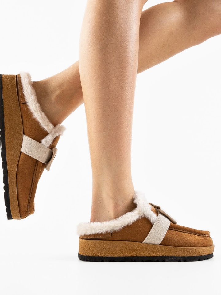 Papuci tip Ug Lajara Camel