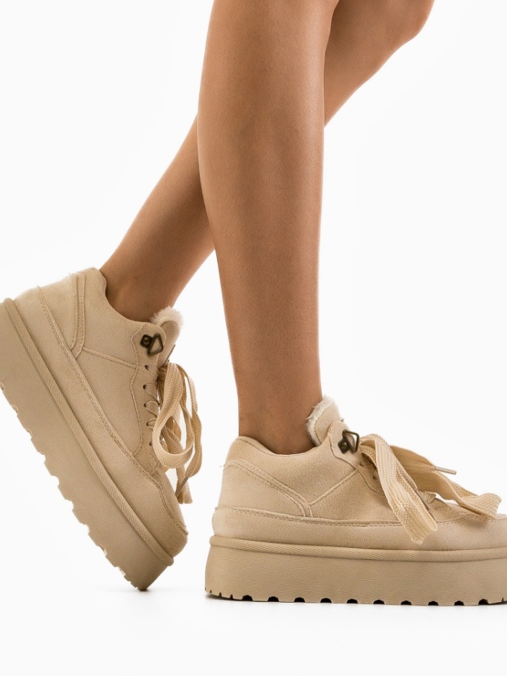 Sneakers dama Pardy Bej