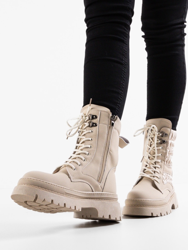 Ghete dama Obsesive Bej