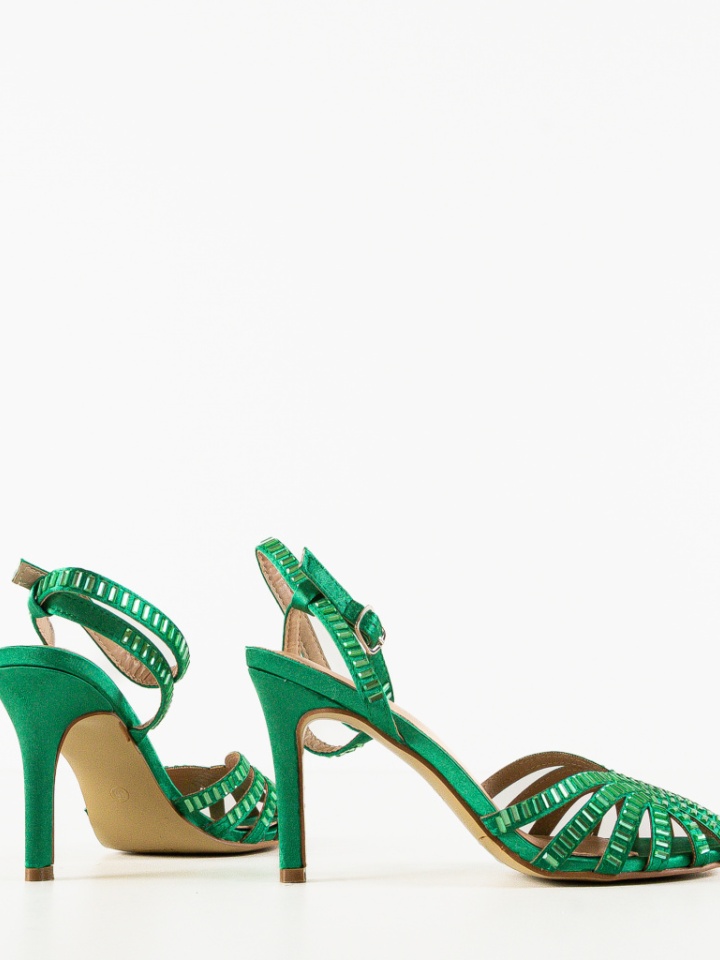 Sandale cu toc Ramire Negre