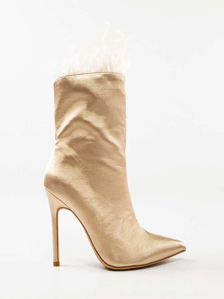 Botine dama Fuery Bej