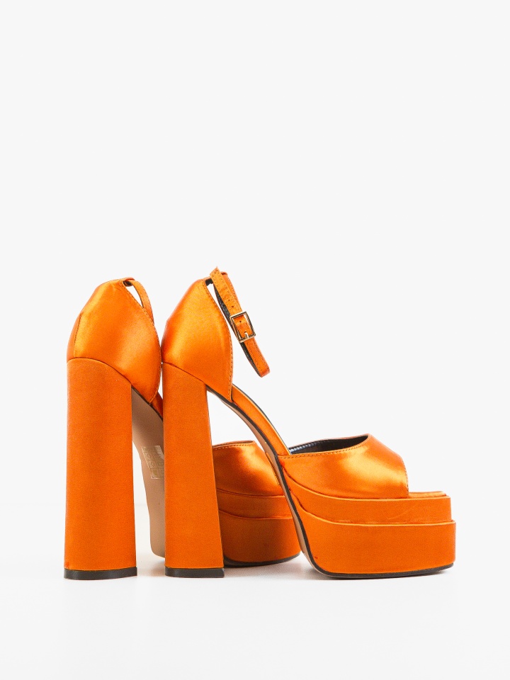 Sandale cu toc Haynes Negre