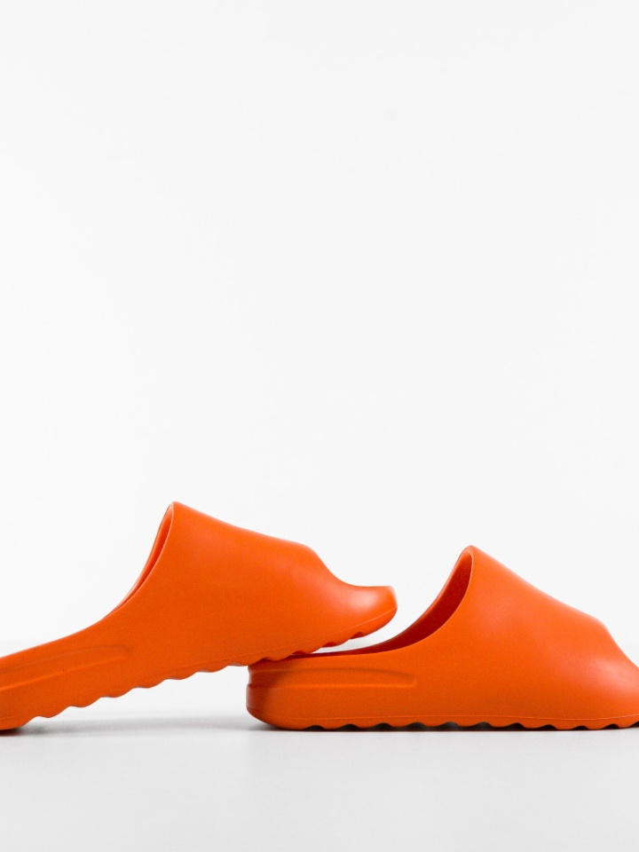 Papuci dama Elise Portocalii