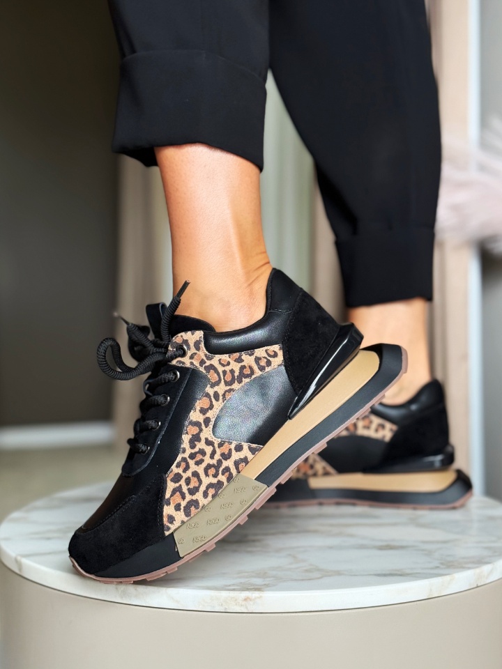 Sneakers dama Klery Khaki