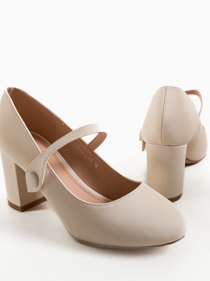 Pantofi dama Rossella Bej