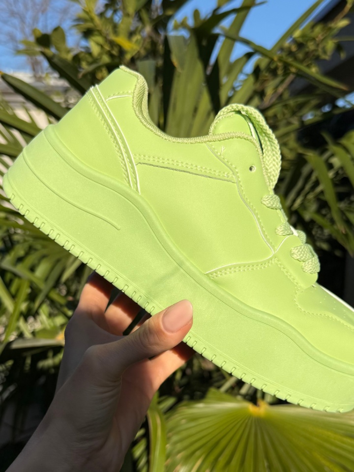 Sneakers dama Kramy Galbeni