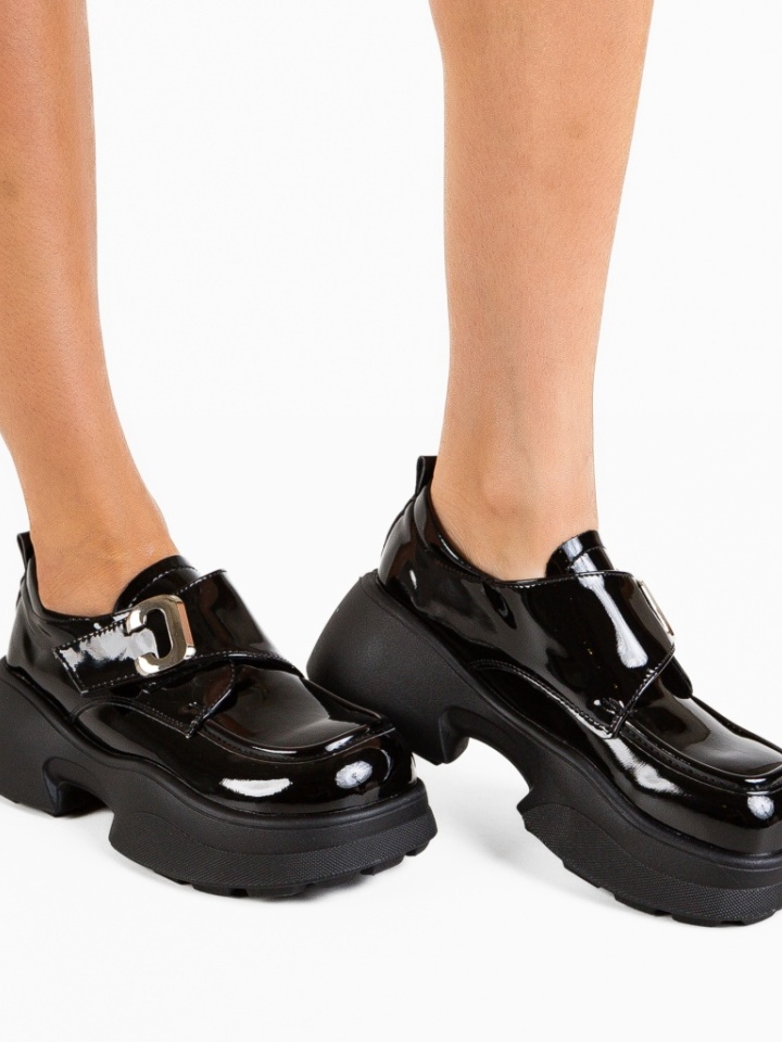 Pantofi Casual Urdela Negri