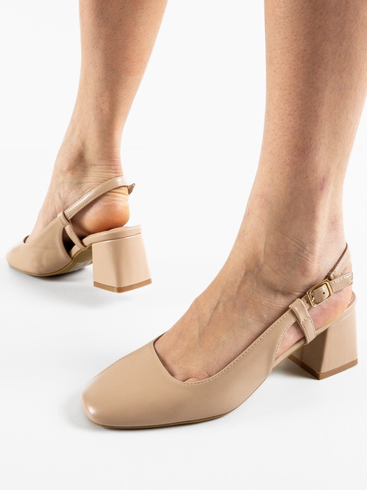 Pantofi casual dama Fraser Bej