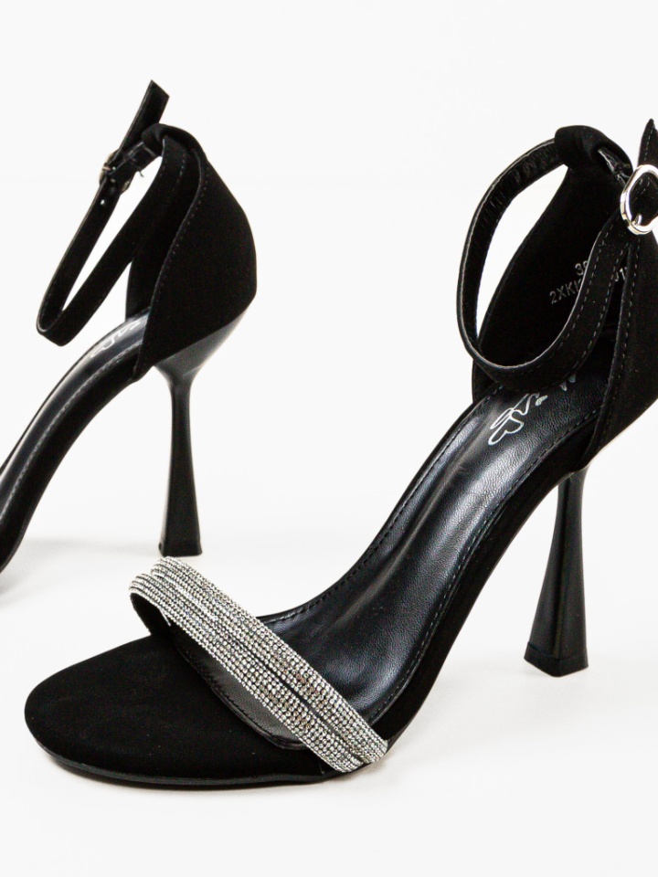 Sandale cu toc Seoul Fuchsia