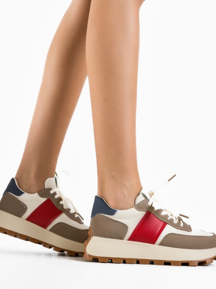 Sneakers dama Feytong Bej