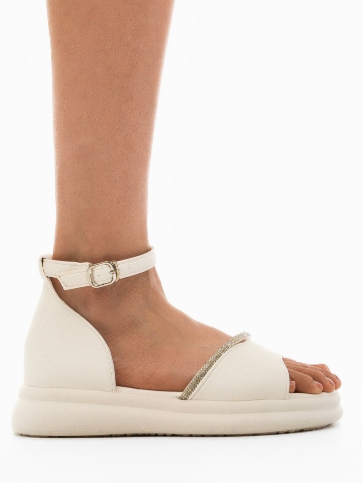 Sandale dama Chandra Albe