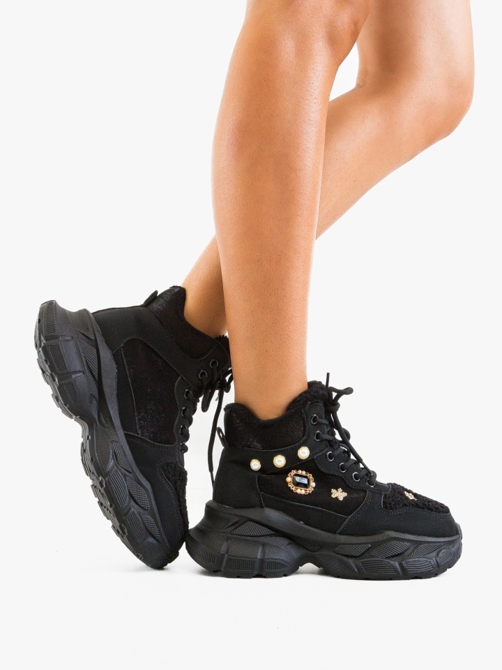 Sneakers dama Erbazy Bej