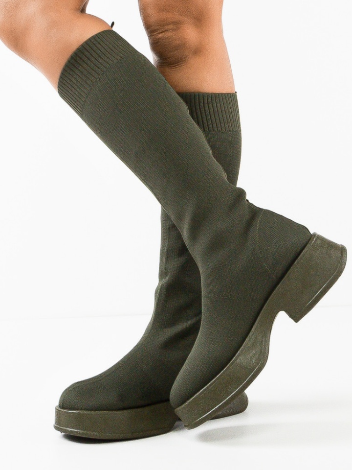 Cizme dama Meritite Bej