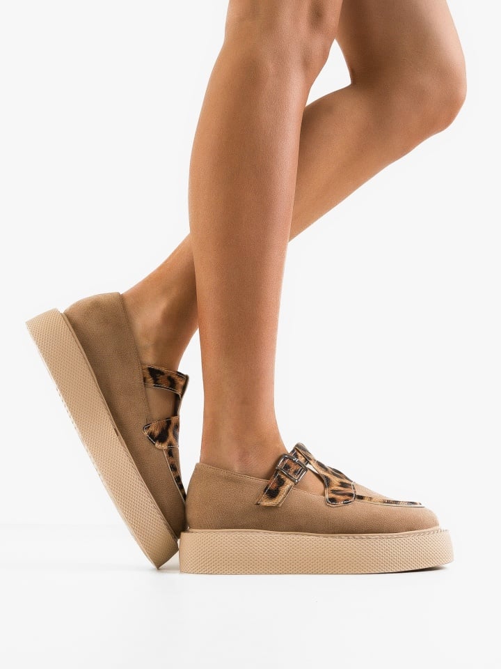 Pantofi Casual Teylar Bej