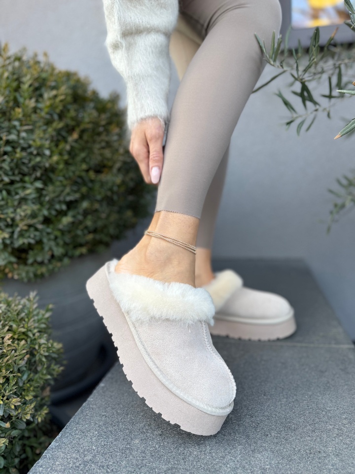 Papuci tip Ug Larnaca Bej