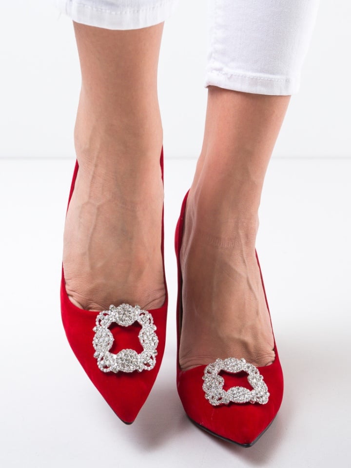 Pantofi Thornero Rosii