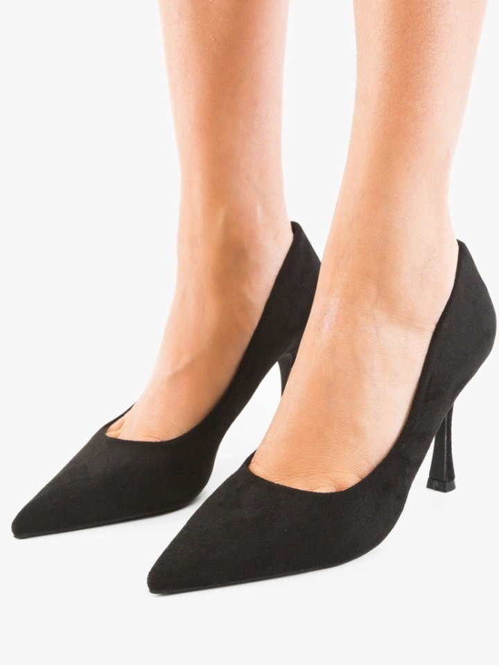 Pantofi stiletto dama Smart Argintii