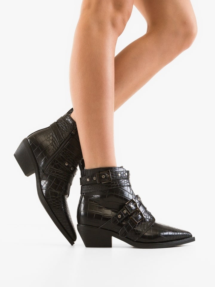 Botine dama Uzoma Negre