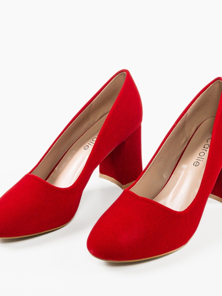 Pantofi dama Bright Rosii 2