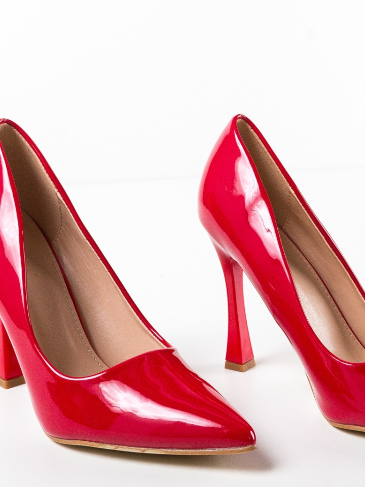 Pantofi cu toc Lindo Bej