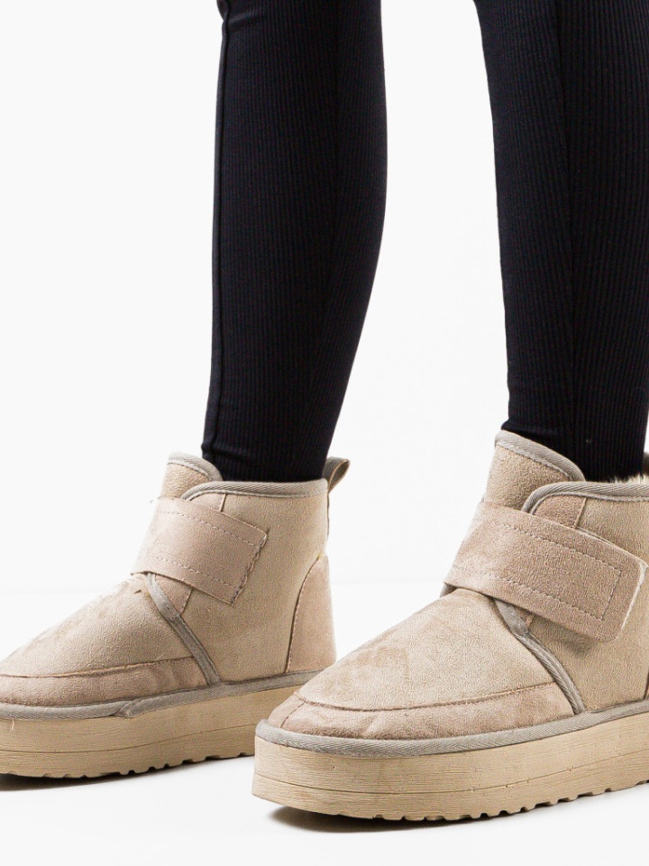 Cizme tip Ug Bamen Bej