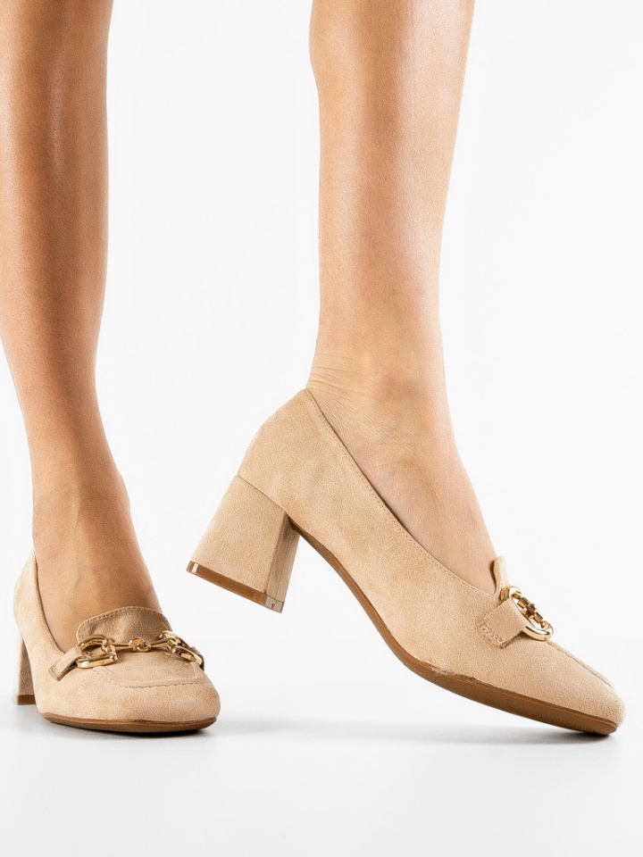 Pantofi dama Wylam Bej