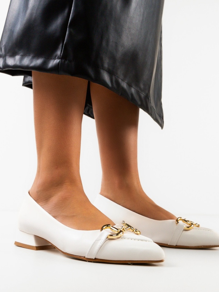 Pantofi dama Lipse Albi
