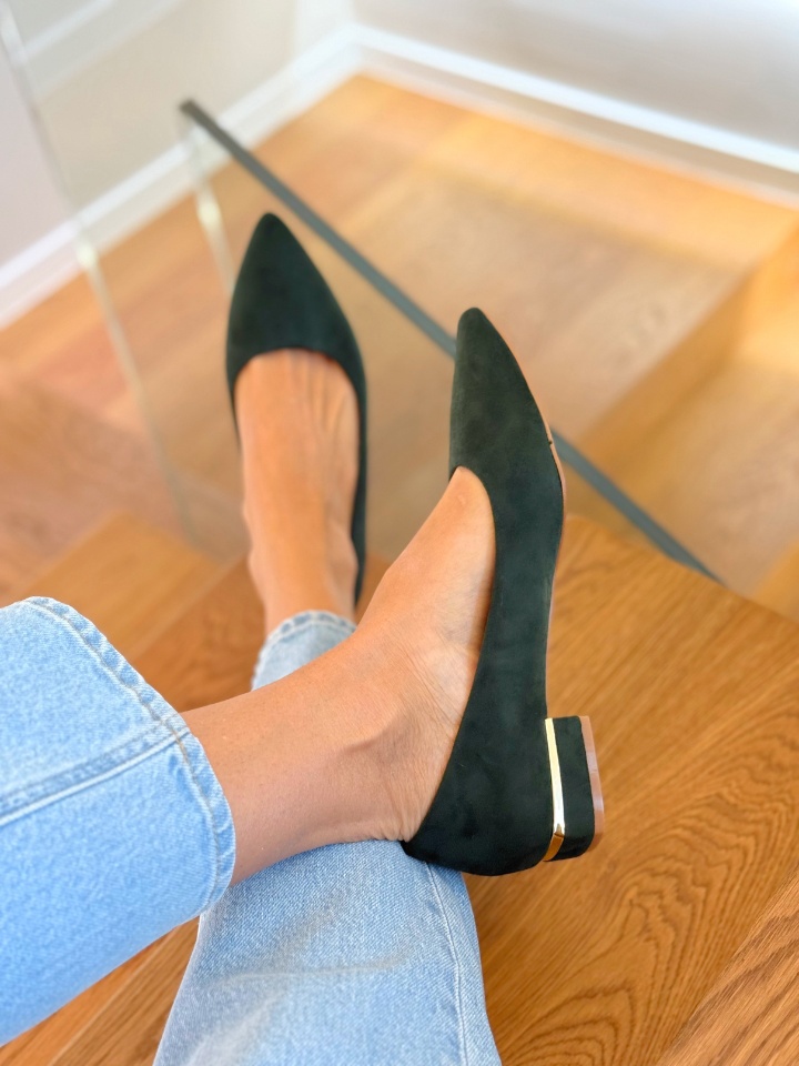 Pantofi dama Depere Verzi