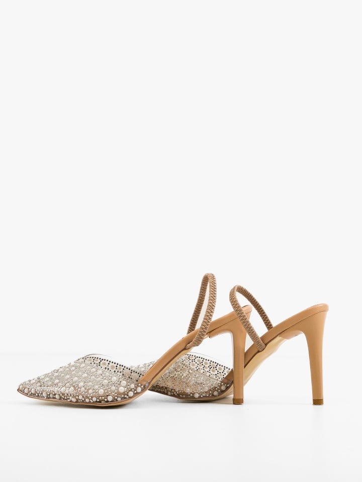 Pantofi dama Beto Argintii