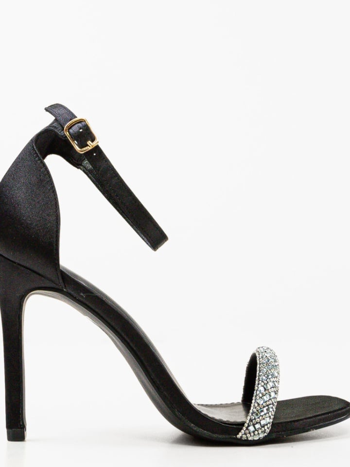 Sandale cu toc Eteset Roz