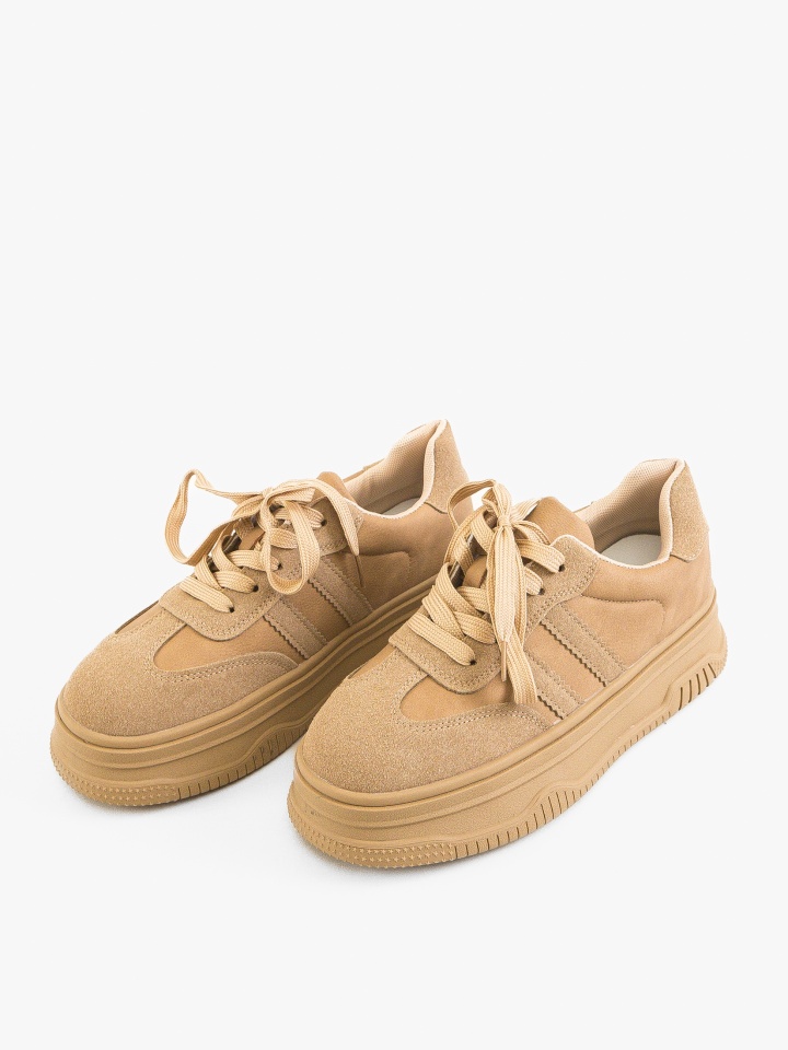 Sneakers dama Carlas Bej