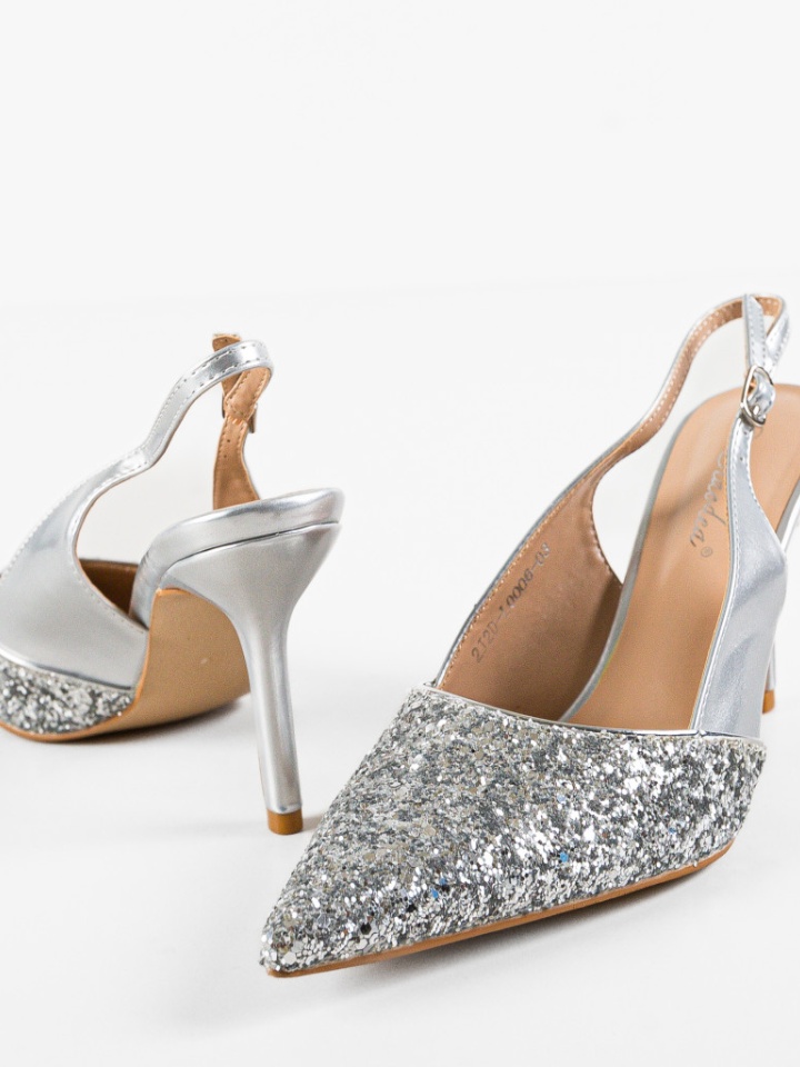 Pantofi dama Aamin Argintii