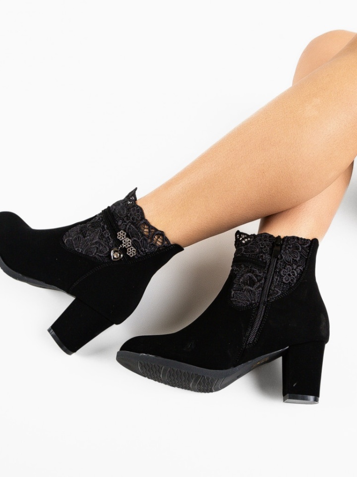 Botine dama Shah Negre