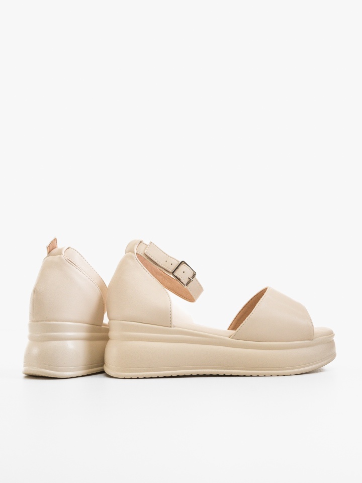 Sandale dama Juste Bej