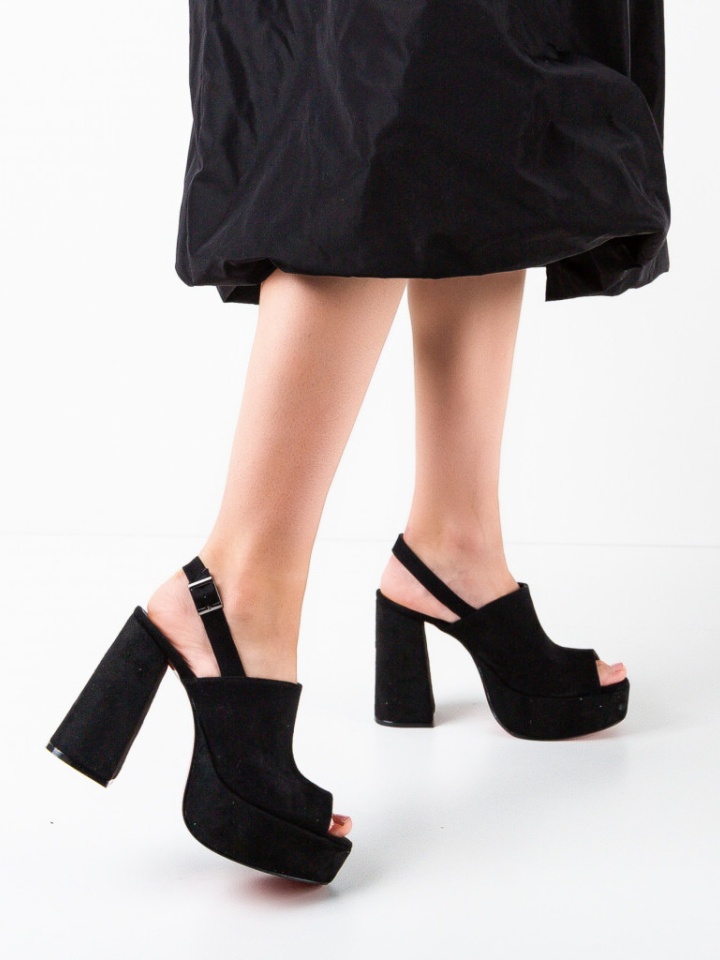 Sandale dama Niciera Negre 2