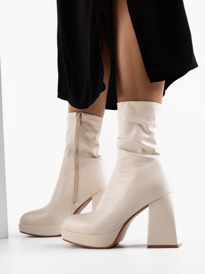 Botine dama Rufus Bej