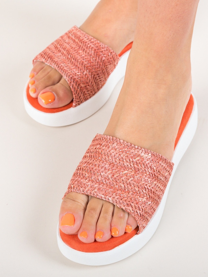 Papuci Fino Portocalii
