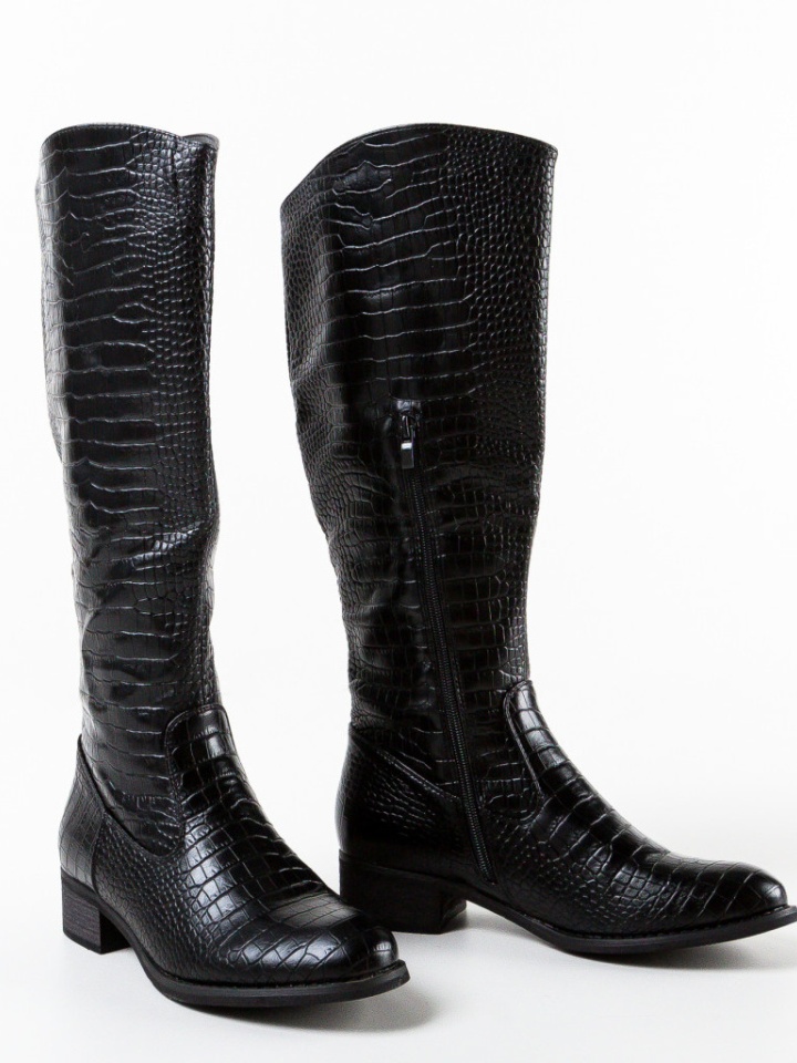 Cizme dama Selin Negre