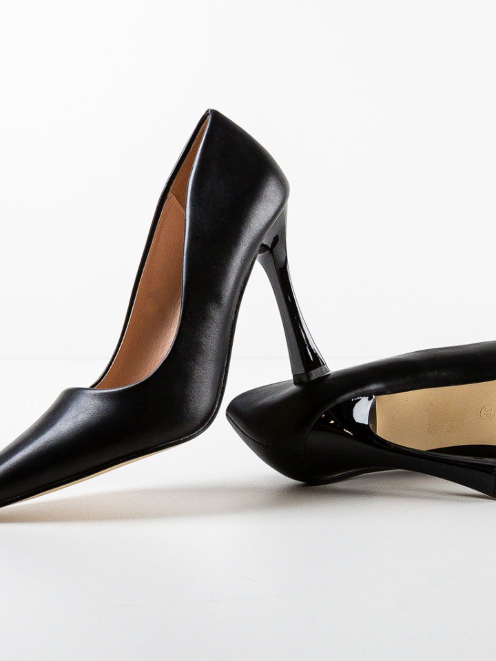 Pantofi cu toc Pakun Negri