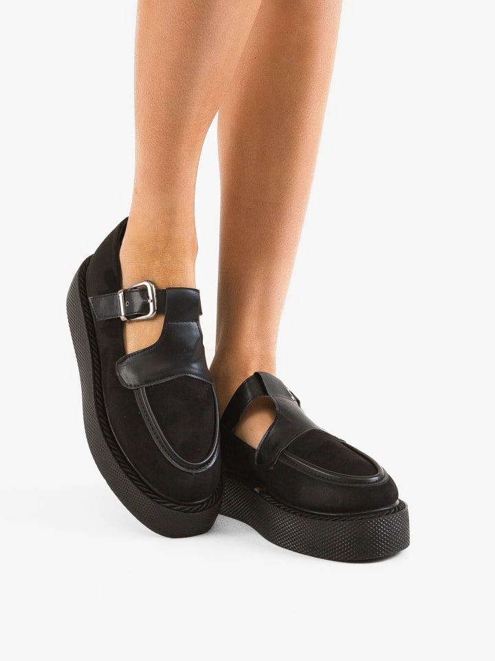 Pantofi Casual Teylar Negri 2