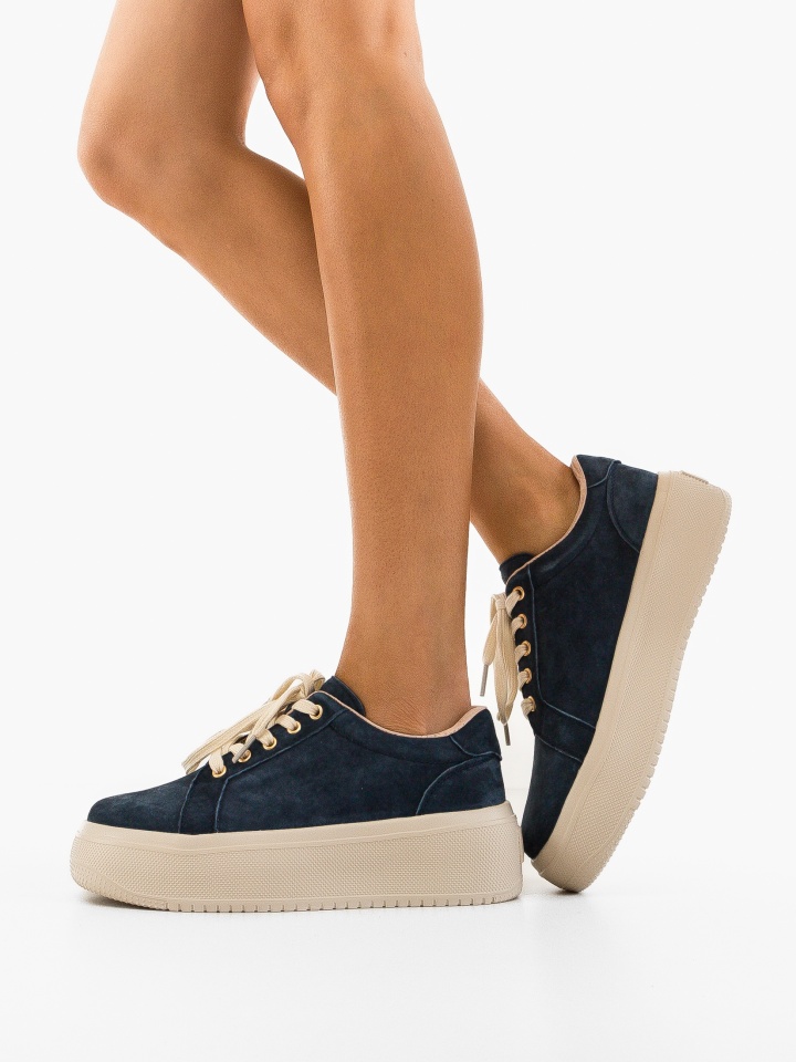 Sneakers dama Daravo Albastri 2