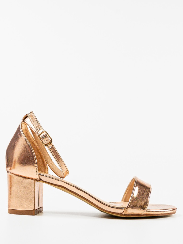 Sandale cu toc Opazy Negre