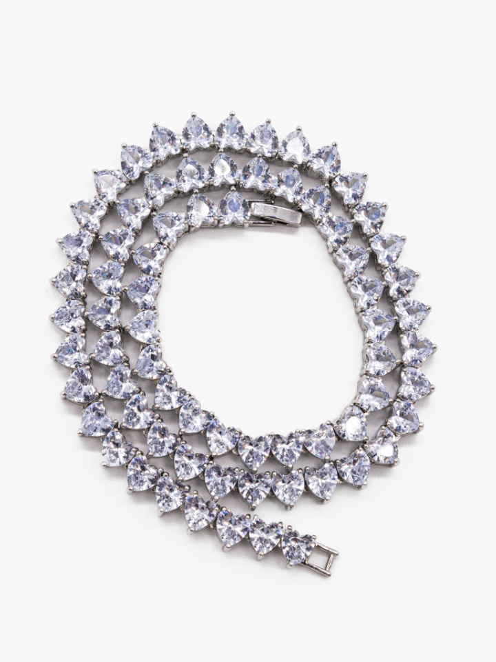 Colier Hearte Argintiu