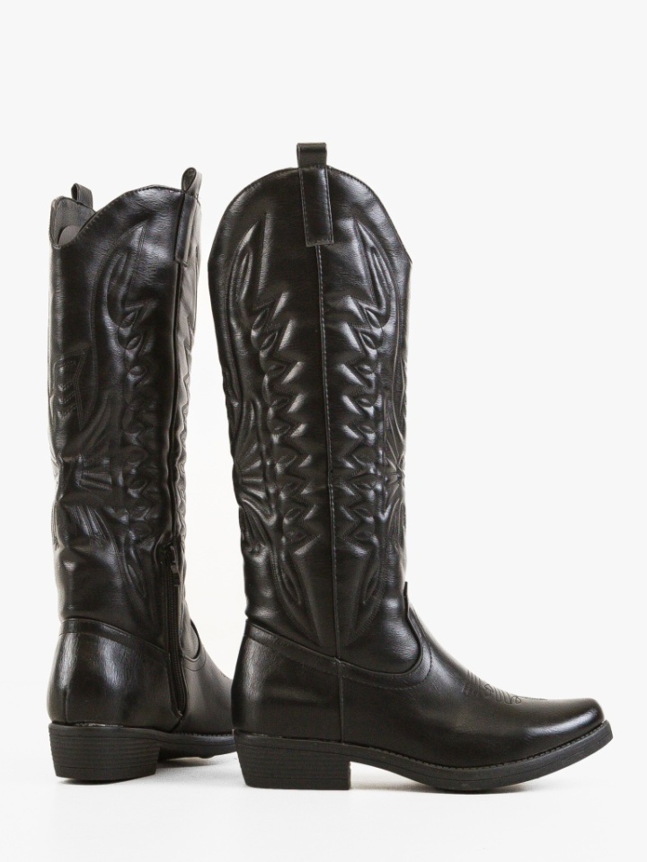 Cizme dama Casp Negre