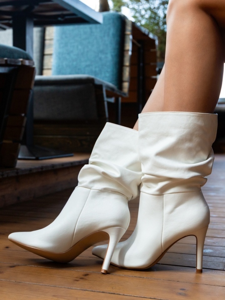 Cizme dama Grimnar Albe