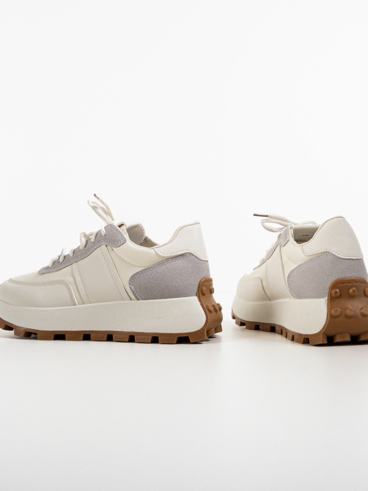 Sneakers dama Feytong Bej