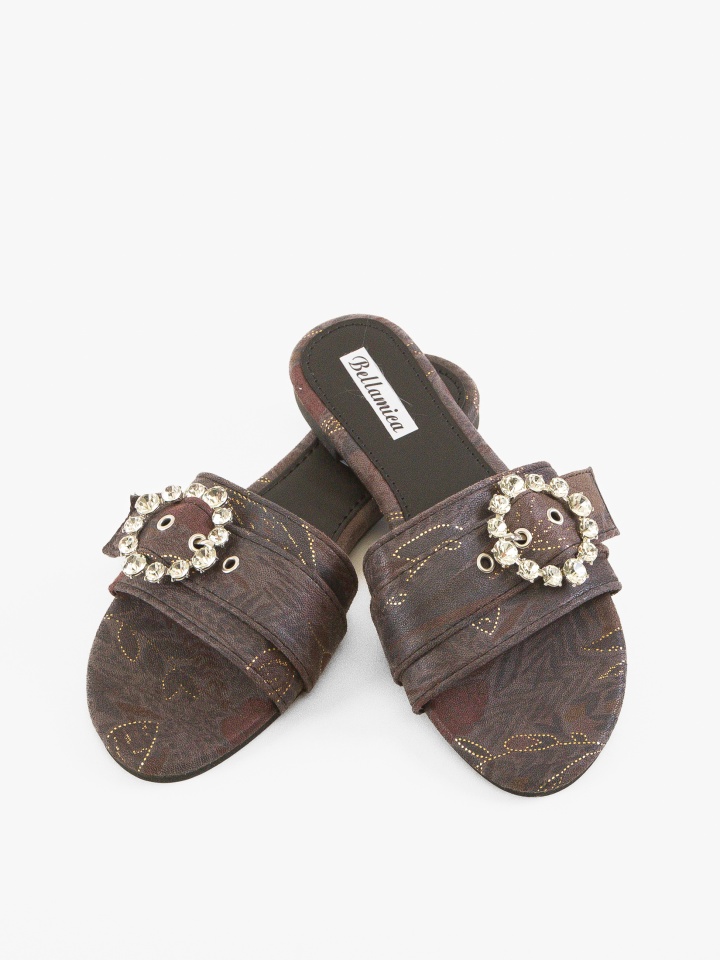 Papuci dama Saul Rosii